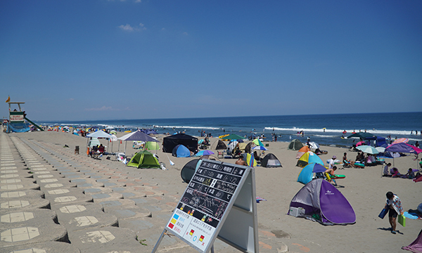 茨城県鉾田市の大竹海岸海水浴場
