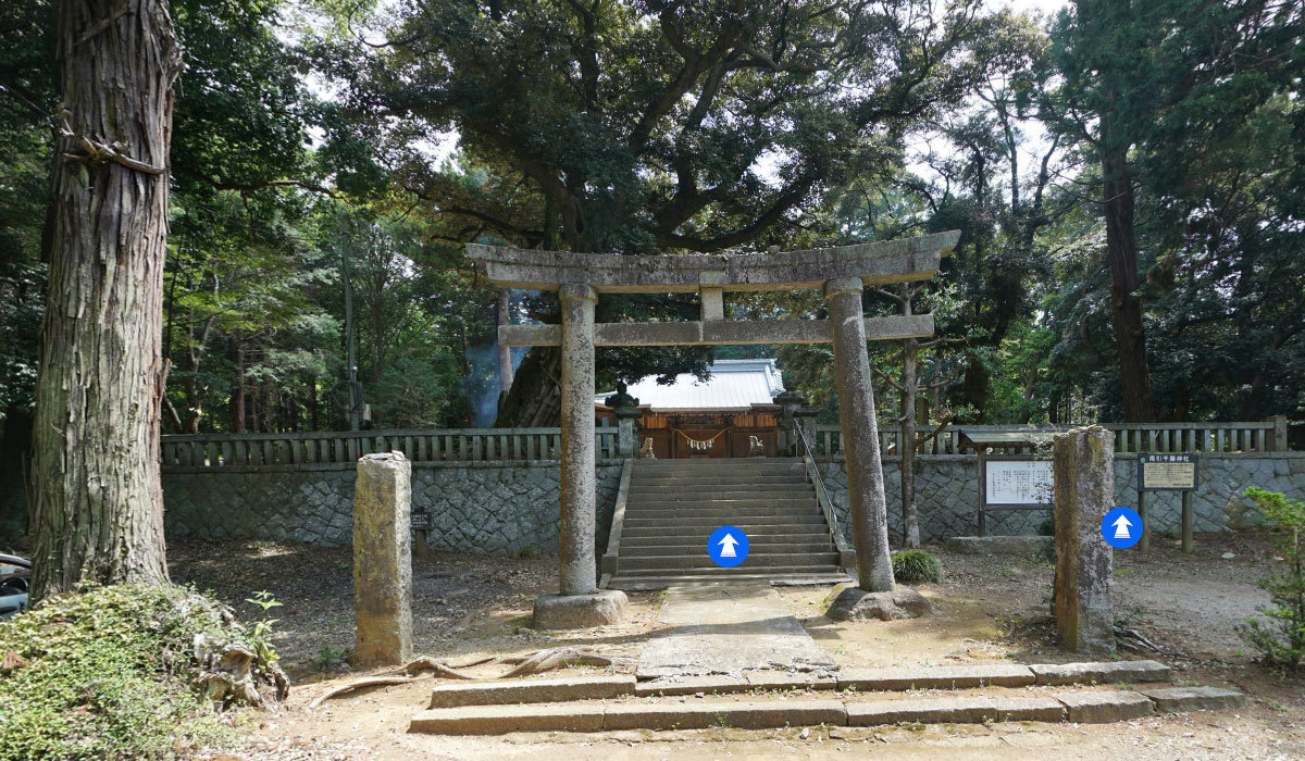 桜川市の神社おすすめ観光スポットの雨引千勝神社の案内VRツアー