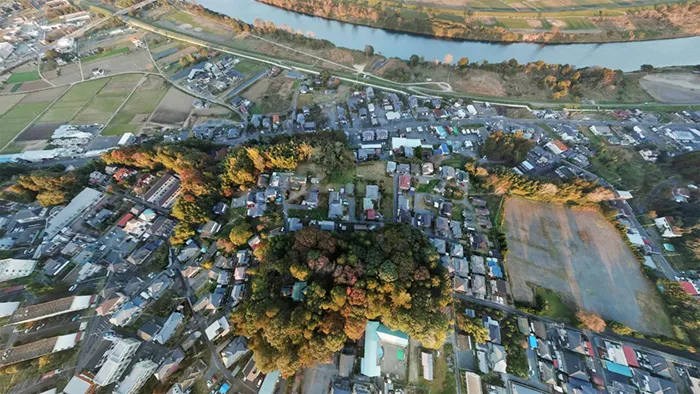 水戸市おすすめ史跡スポットの愛宕山古墳