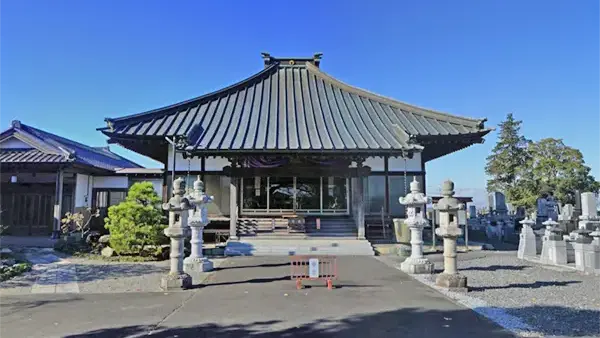 筑西市一向寺の本殿の案内VRツアー