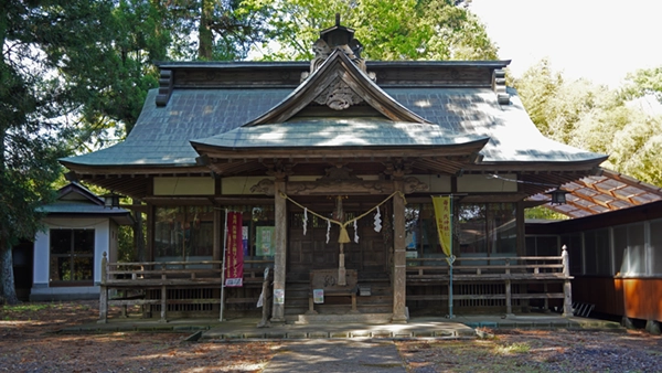 Scenery photo of Sekito Shrine's main hall