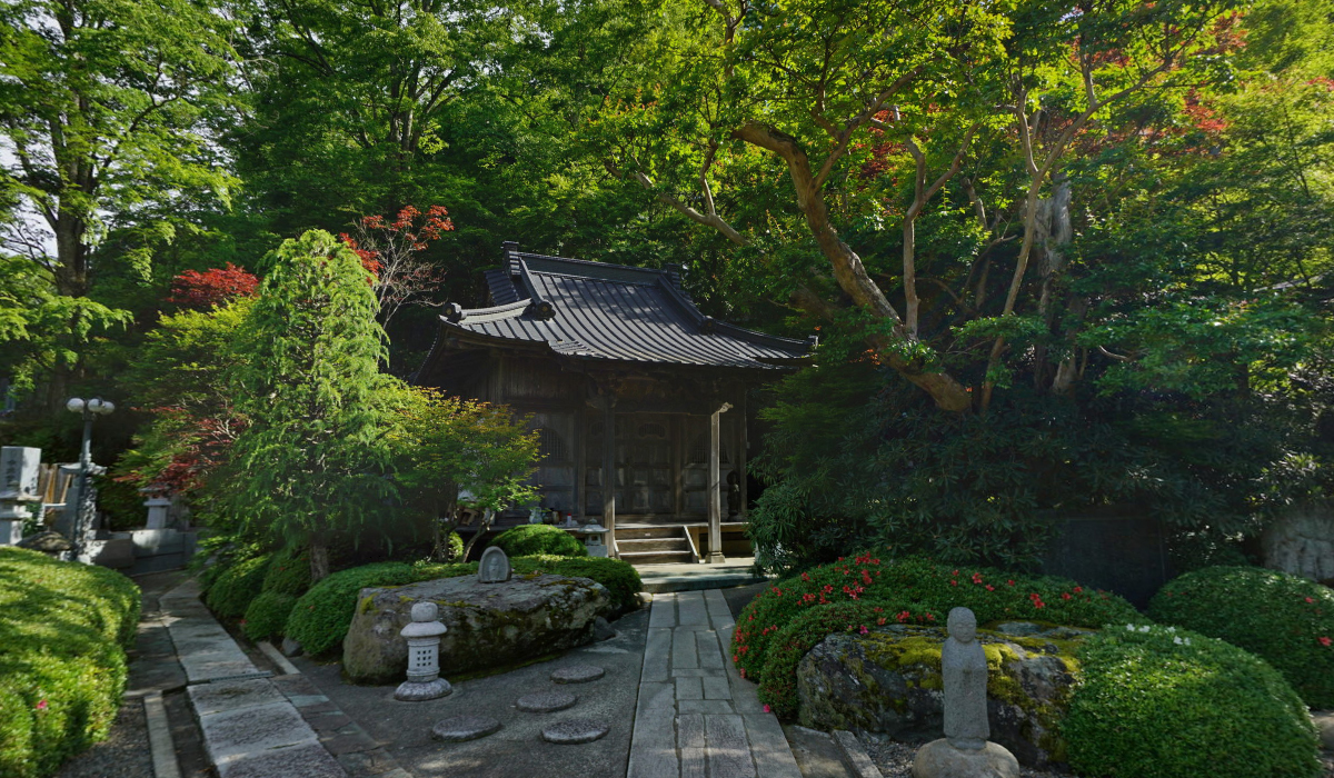 茨城県のもみじ寺として有名な永源寺