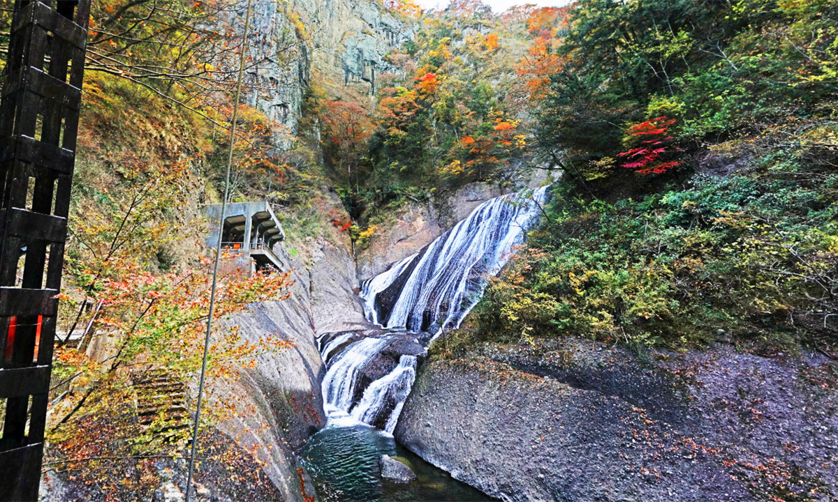大子町のおすすめ紅葉スポット袋田の滝