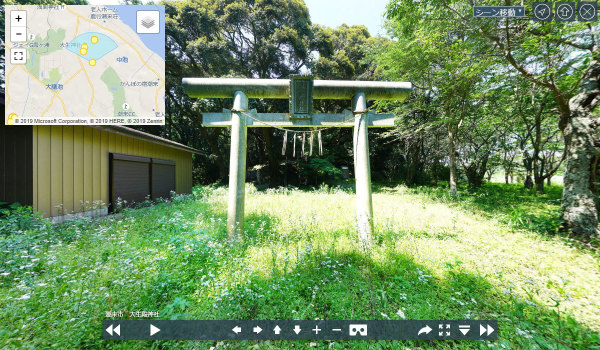 潮来市おすすめ神社観光スポットの大生殿神社