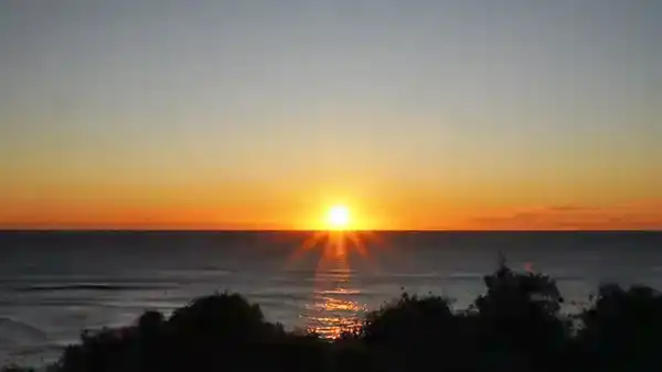 茨城県の海岸の初日の出