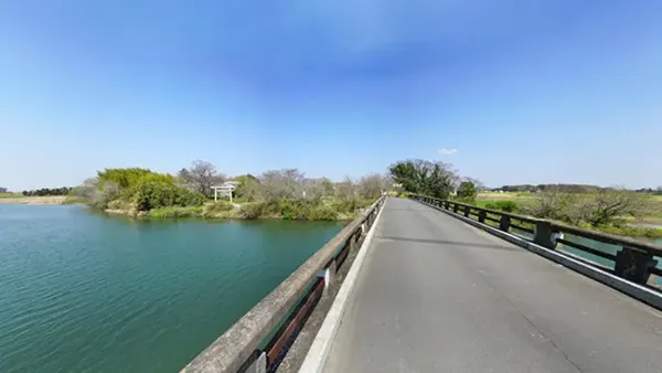 つくば市おすすめ観光スポットの福雷橋