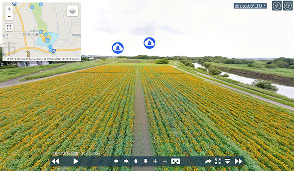 ふれあい公園キンセンカのVRツアー写真