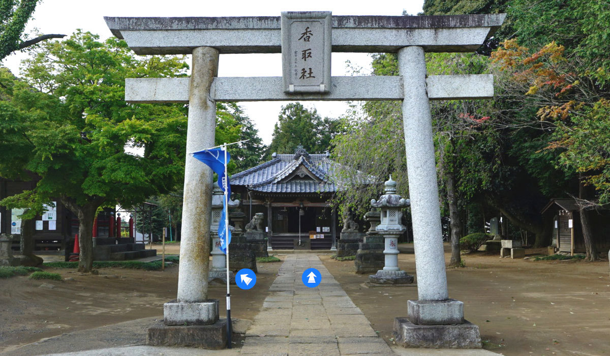 境町の神社おすすめ観光スポットの伏木香取神社