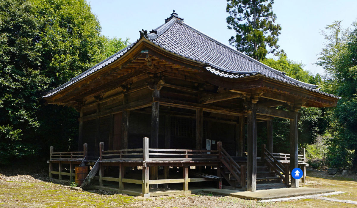 桜川市おすすめ登山観光寺スポットの五大力堂