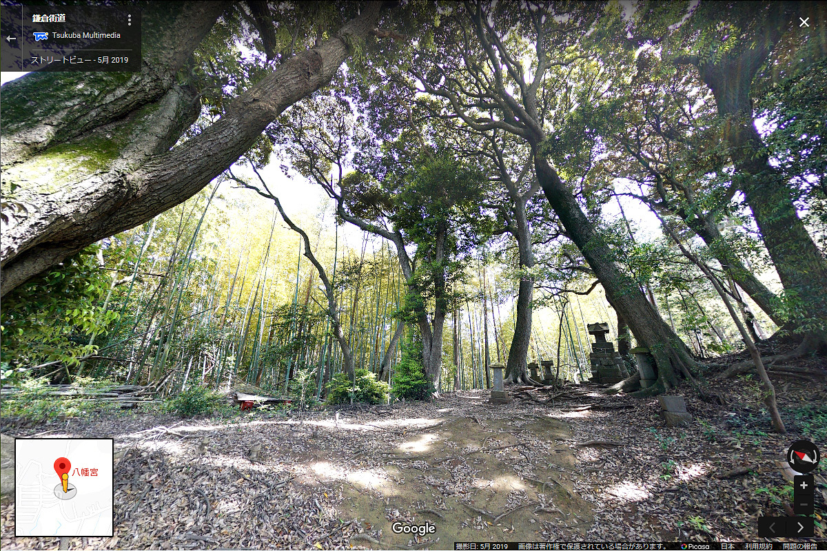 利根町の八幡宮おすすめ観光スポットGoogleストリートビュー