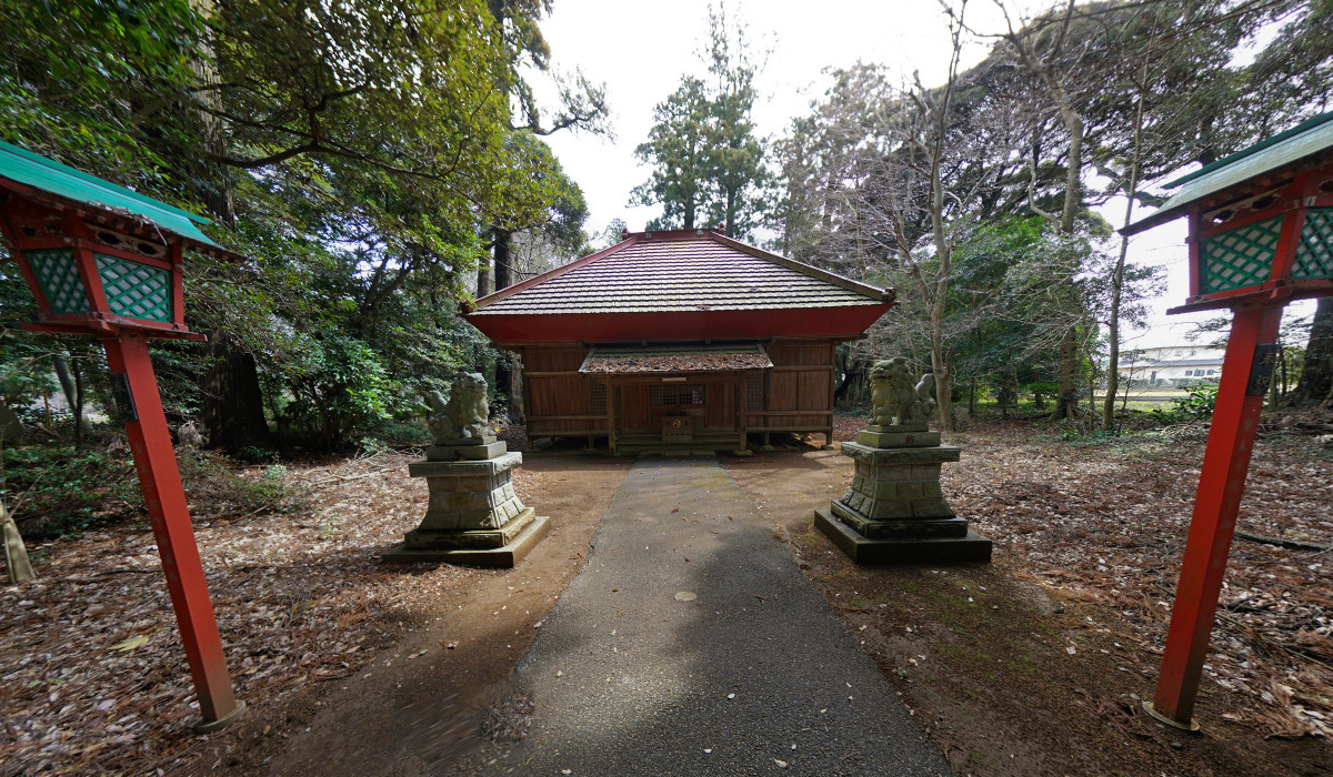 龍ケ崎市観光VRツアーのおすすめ神社スポットの日枝神社