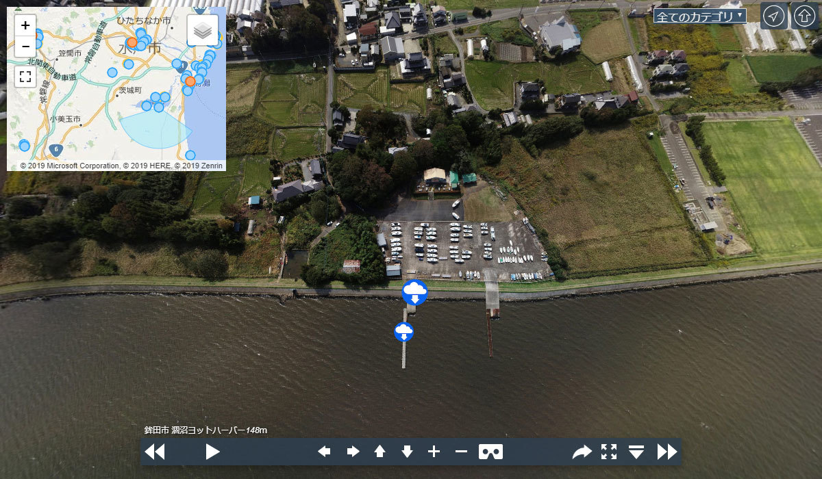 涸沼ヨットハーバーVRツアーのサムネイル