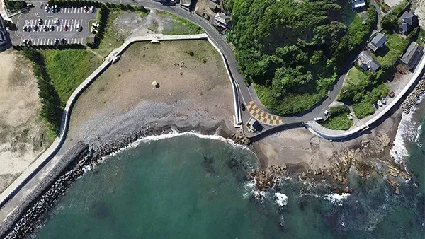 日立市の会瀬海水浴場VRツアー