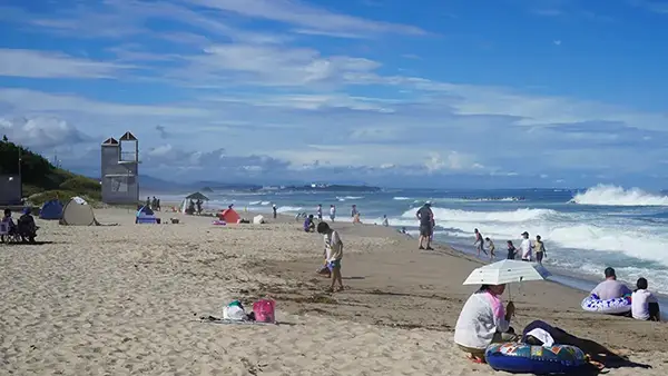 茨城県日立市の伊師浜海水浴場VRツアー