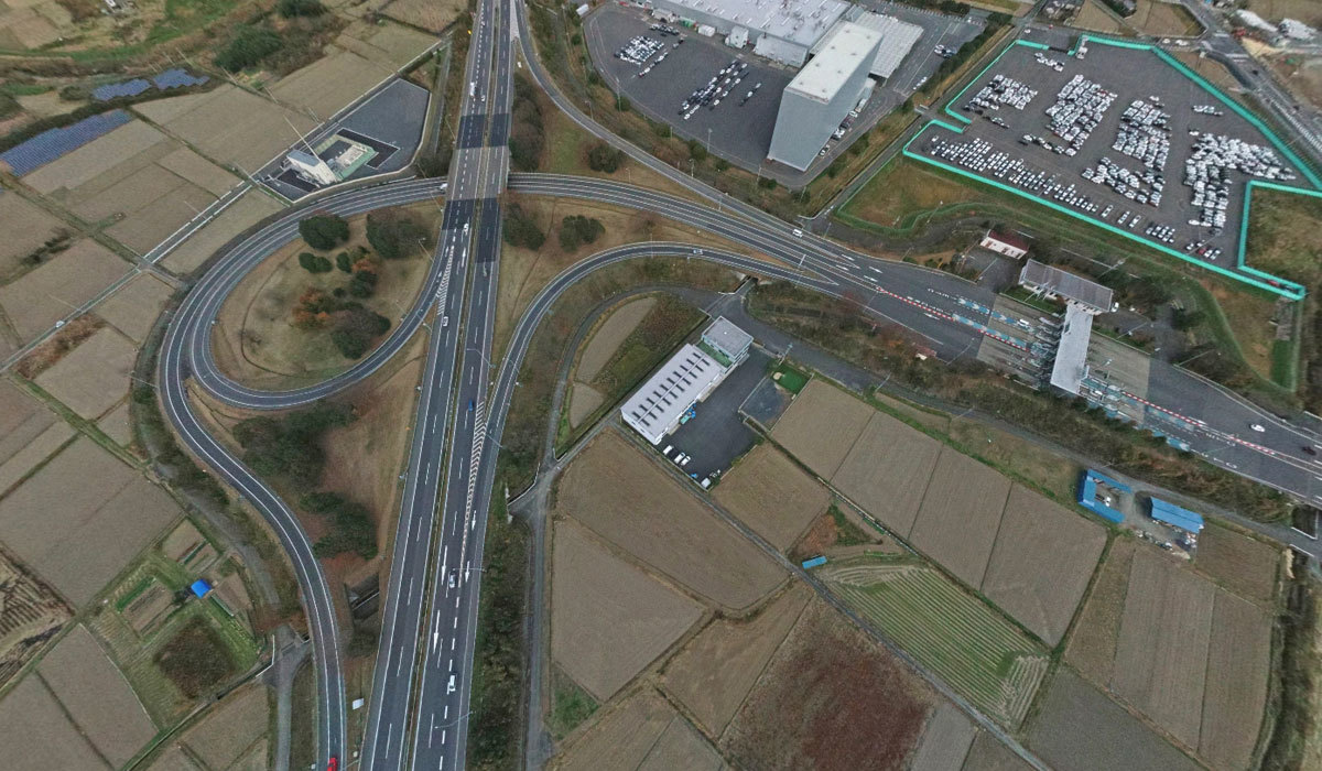 日立市おすすめ観光スポットの日立南太田IC