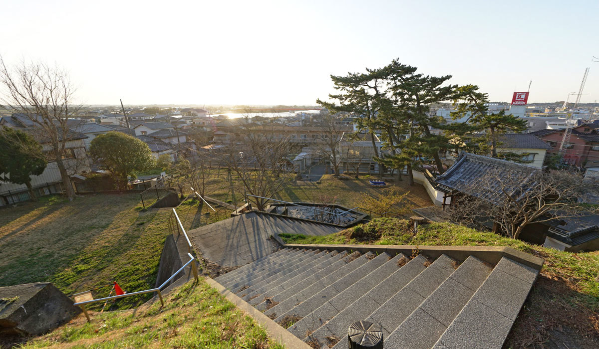 ひたちなか市の史跡観光スポットあづまが丘公園