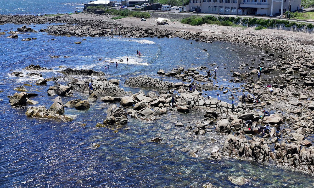 磯崎海岸・磯崎漁港付近の磯遊び・海遊びおすすめVRツアー