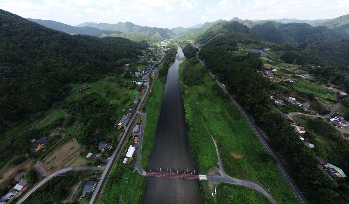 地理・沈下橋おすすめスポットの平山橋