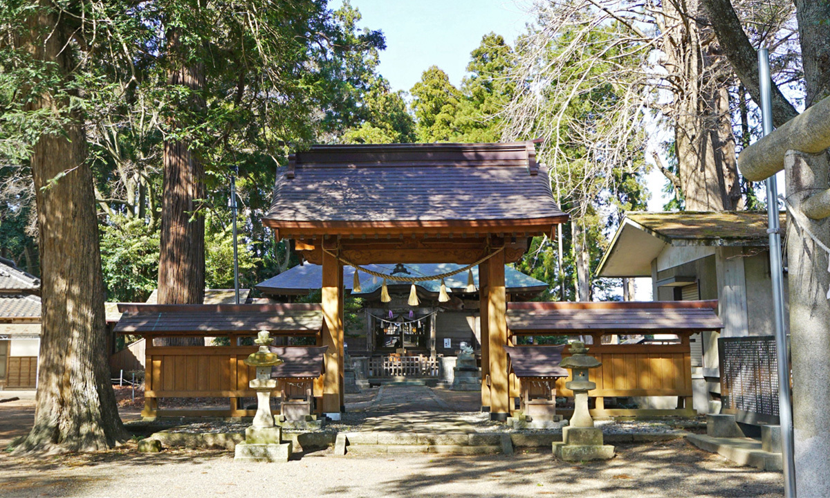 常陸大宮市おすすめ観光スポットの甲神社