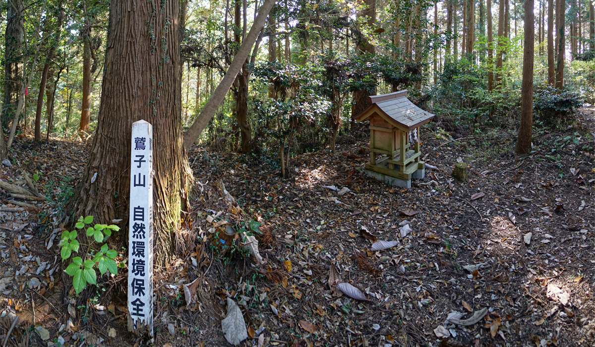 茨城県常陸大宮市の鷲子山