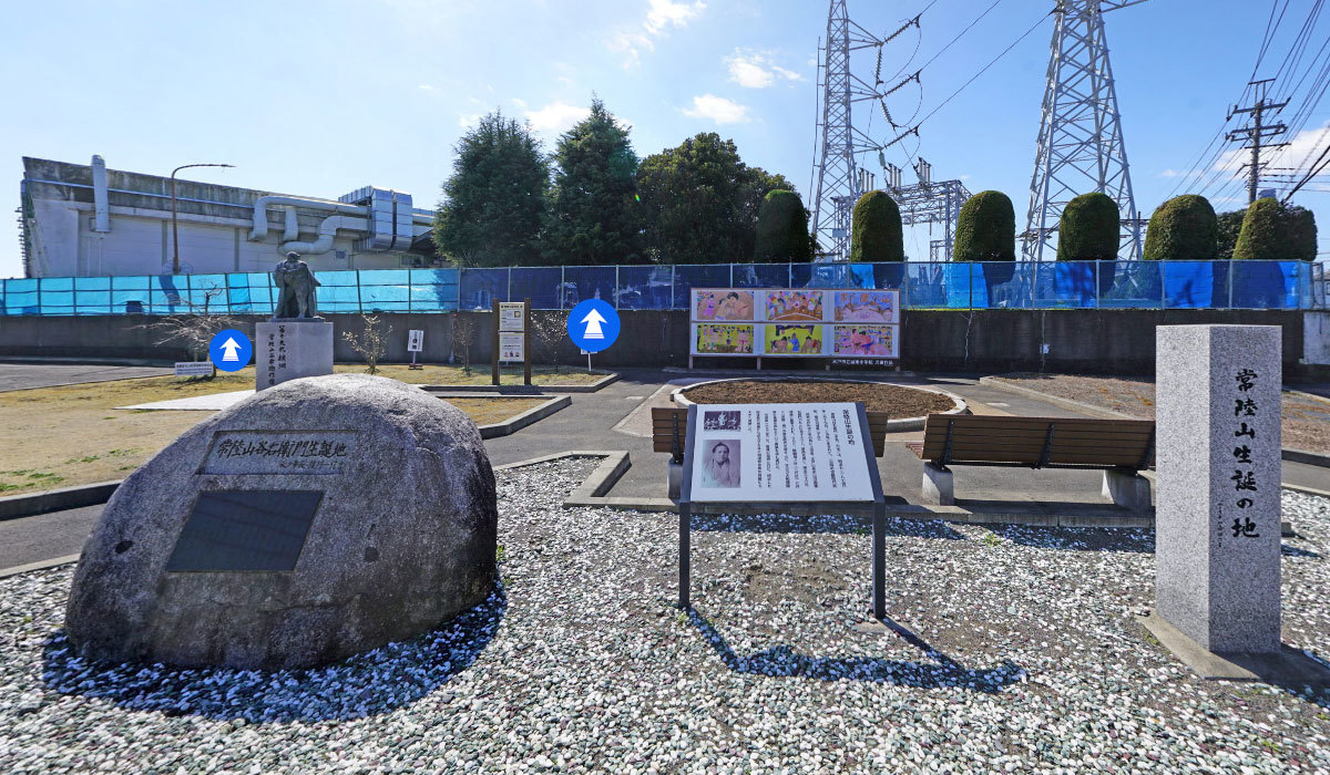 水戸市おすすめ観光スポットの常陸山生誕の地