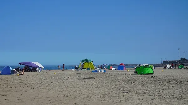 茨城県日立市の河原子海水浴場