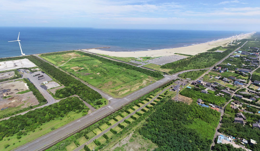 茨城県神栖市の自然観光名所の日川浜海水浴場･キャンプ場