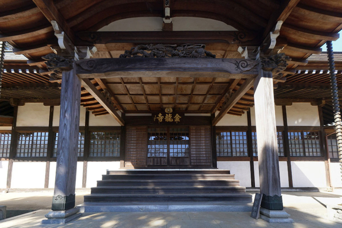 龍ケ崎市の神社おすすめスポットの金竜寺