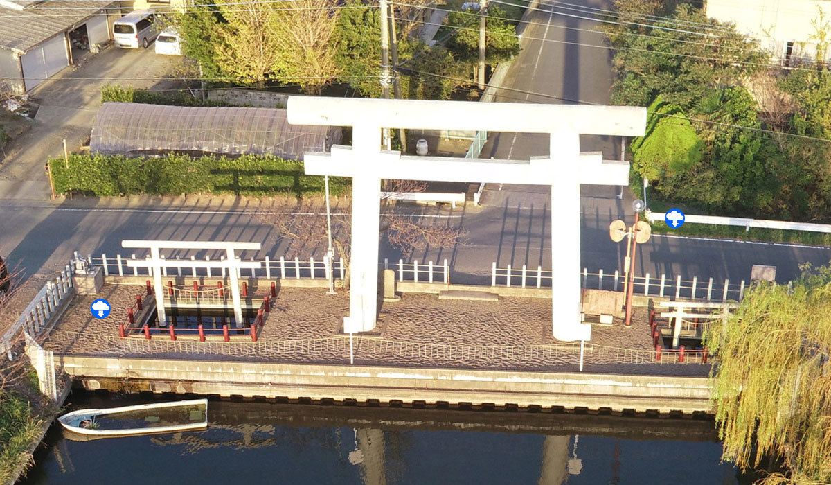 神栖市おすすめ観光名所の息栖神社の忍潮井