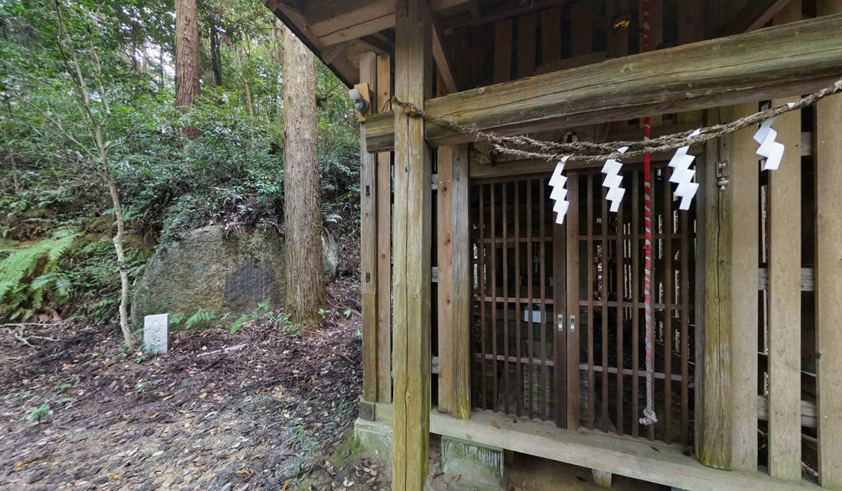 笠間市おすすめ観光スポットの稲田神社奥の院