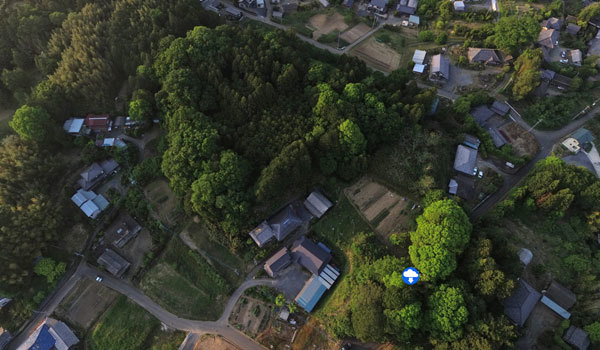 茨城県石岡市VRツアーおすすめスポットの片野城址