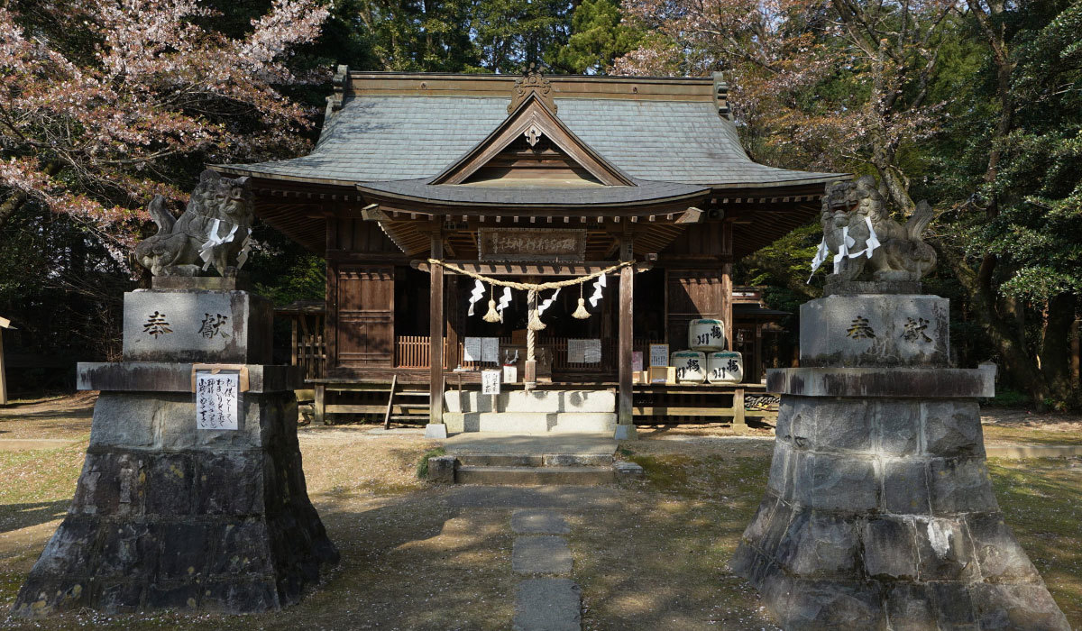 桜川市おすすめ神社観光スポットの櫻川磯部稲村神社