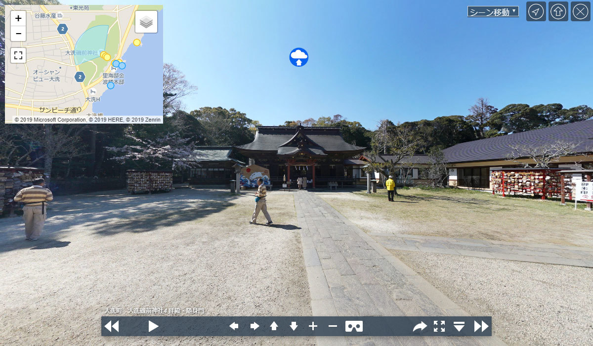 おすすめ観光名所の大洗磯前神社