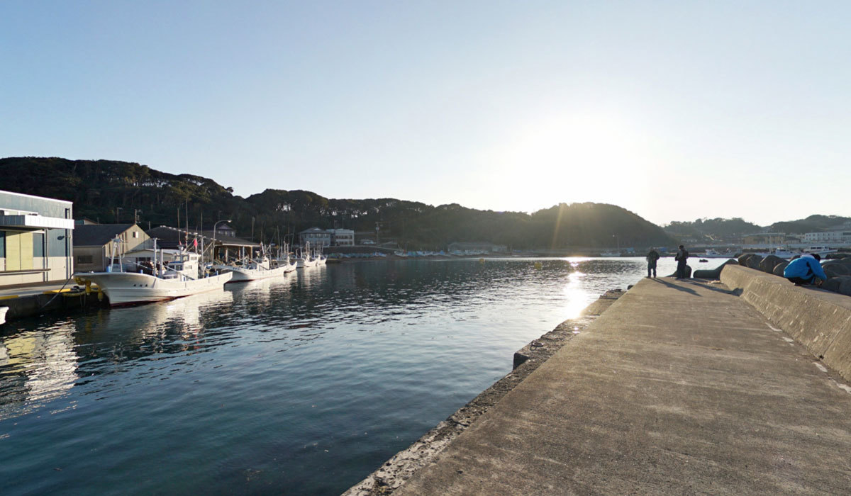 ひたちなか市おすすめ観光スポットの磯崎漁港の案内VRツアー