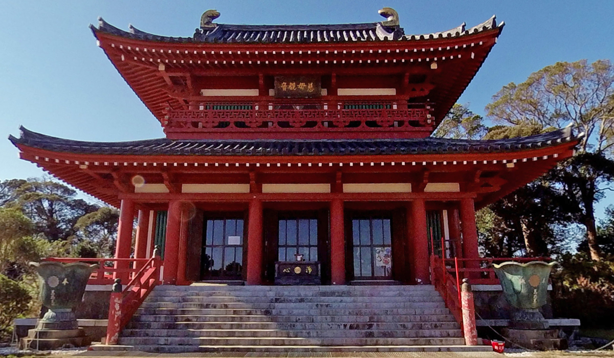 奈良薬師寺潮音寺の本堂の写真
