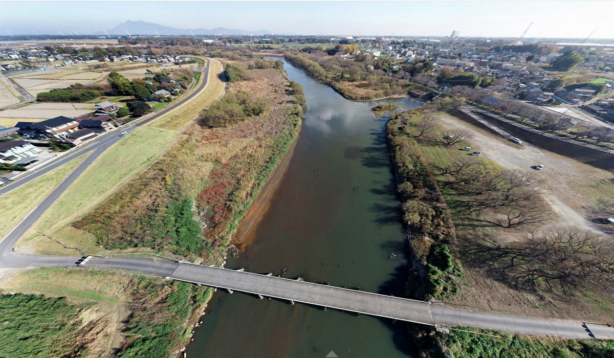 つくばみらい市おすすめ地理景観スポットの常総橋