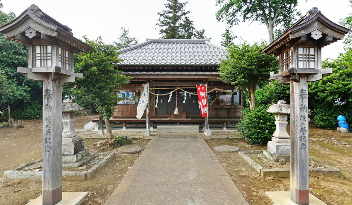 常総市向石下おすすめ神社スポットの香取大明神