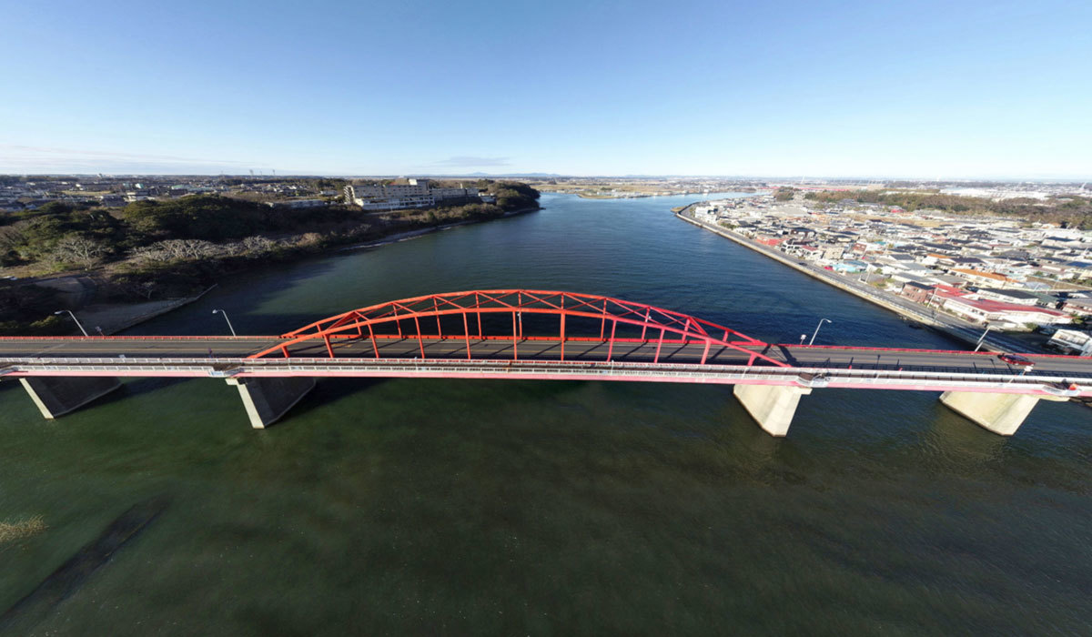 ひたちなか市おすすめ観光スポットの海門橋