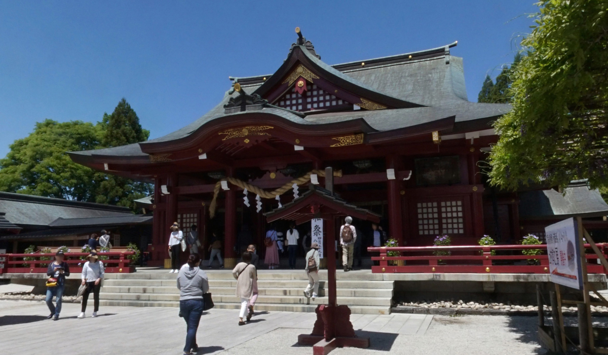 茨城県の観光名所の笠間稲荷神社