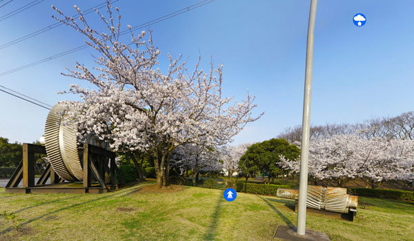茨城県鹿嶋市の桜公園VRツアー