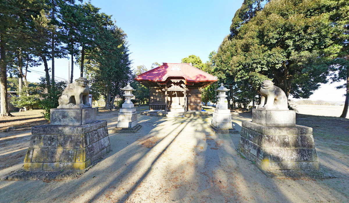 かすみがうら市田伏の鹿島神社