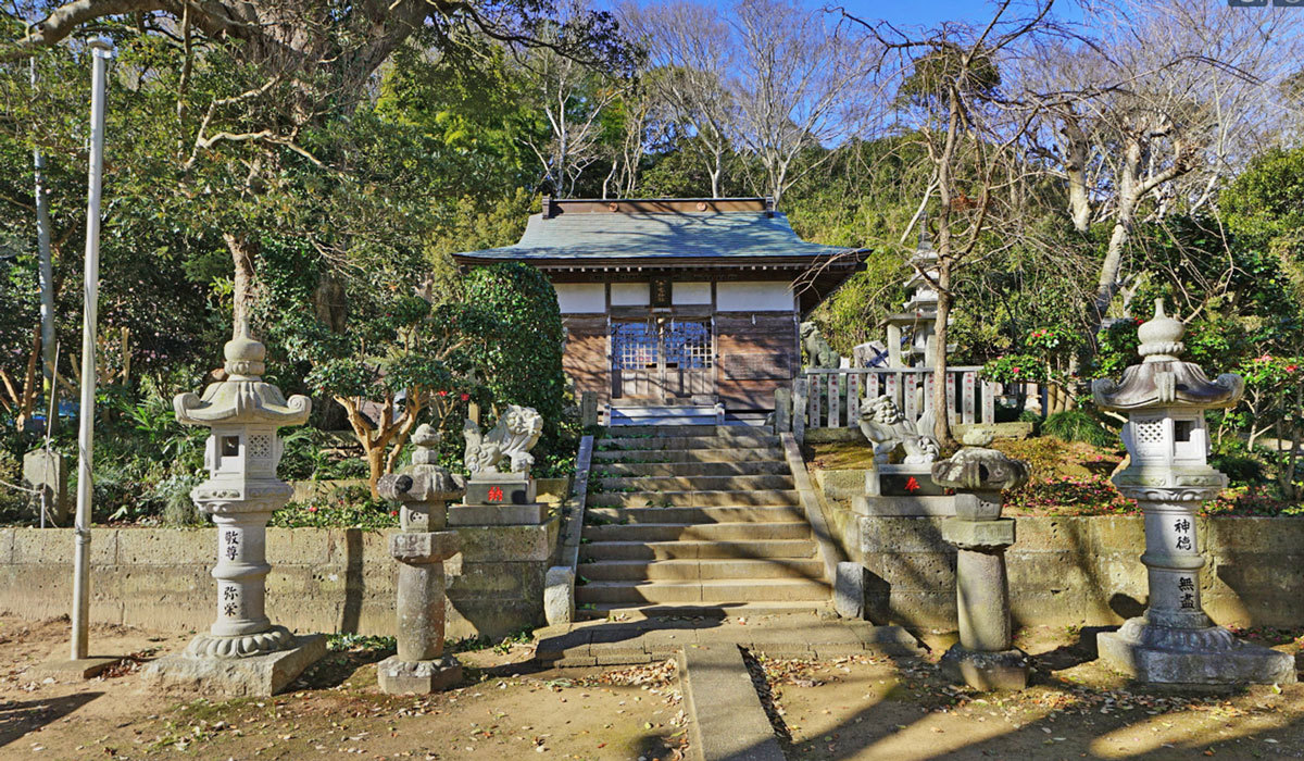 かすみがうら市の柏崎素鵞神社