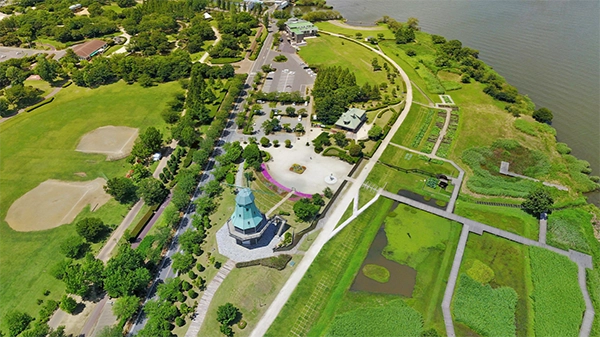 土浦市の観光名所案内ページの霞ヶ浦総合公園へのリンク