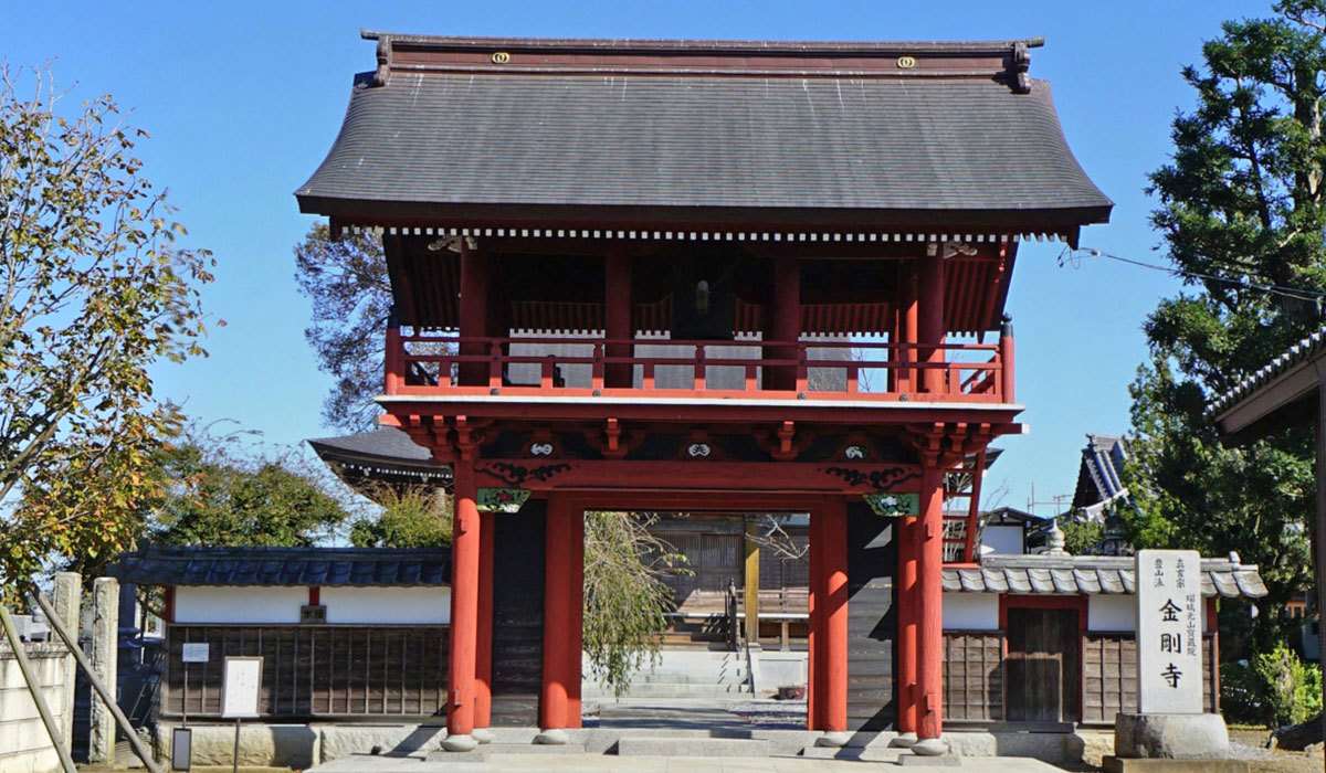 八千代町の寺おすすめ観光スポットの金剛寺