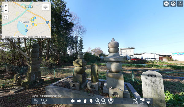 茨城県水戸市おすすめスポットの善徳寺跡