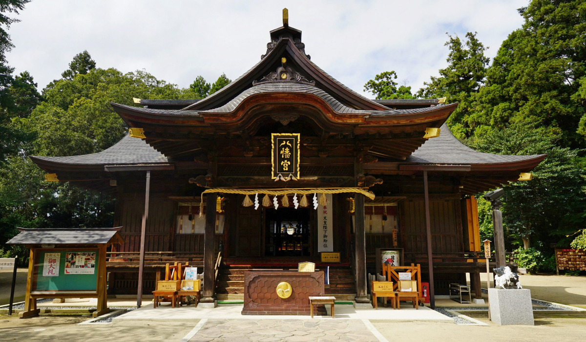 茨城県の観光名所・パワースポットの水戸八幡宮