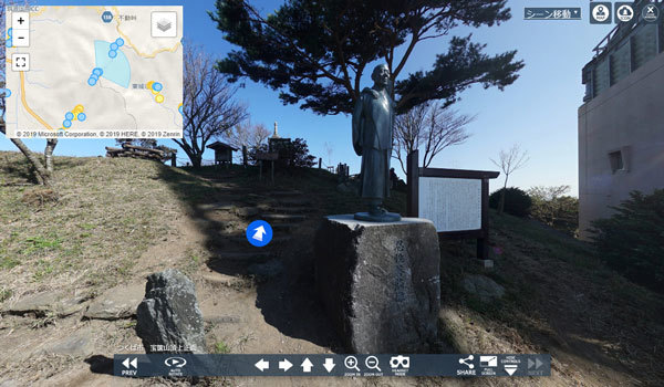 茨城県つくば市おすすめスポットの宝篋山山頂の忍性菩薩像