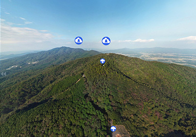 山・峠の登山・ハイキングおすすめ観光スポット案内