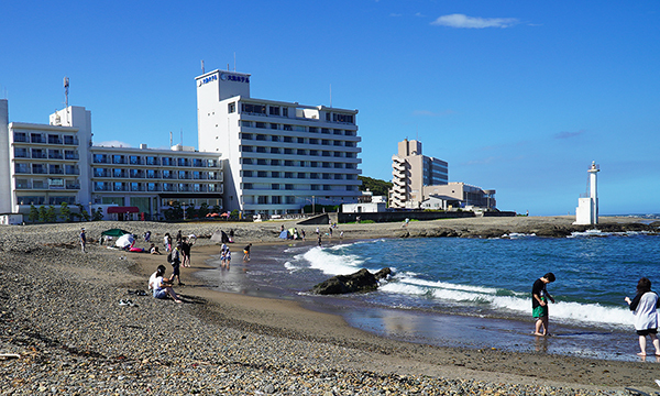 茨城県大洗町の大洗海岸・平太郎浜