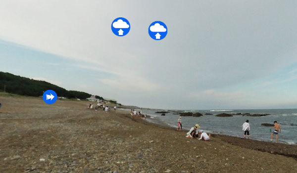 茨城県大洗町の大洗海水浴場